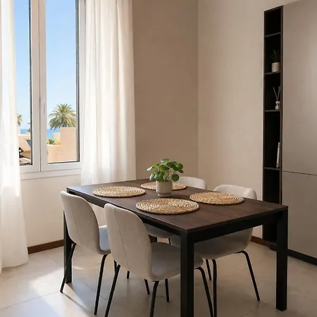 Elegante Con Vista Mare - Fronte Casino Lägenhet Sanremo