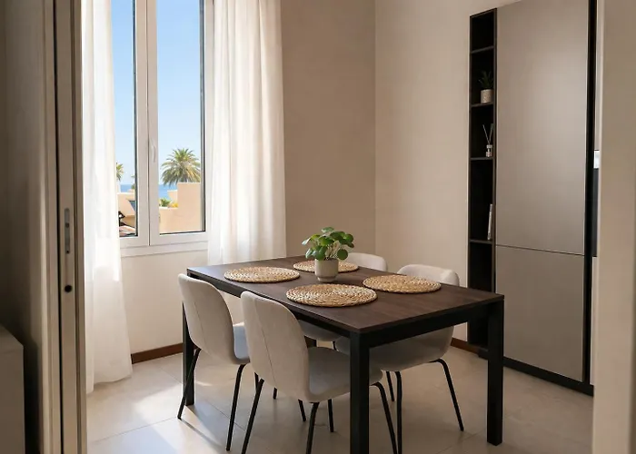 Elegante Con Vista Mare - Fronte Casino Apartamento San Remo